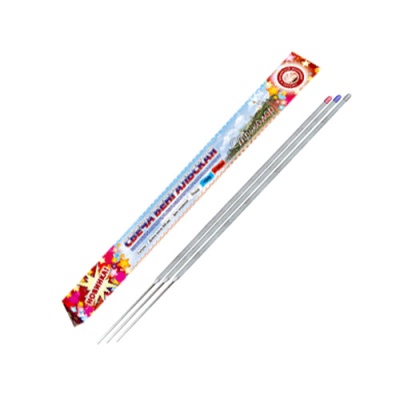 Триколор 300 мм. Бенгальские огни цветные купить в Красногородске | krasnogorodsk.salutsklad.ru