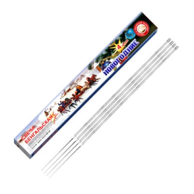 Новогодние 300-4 мм. Бенгальские огни купить в Красногородске | krasnogorodsk.salutsklad.ru