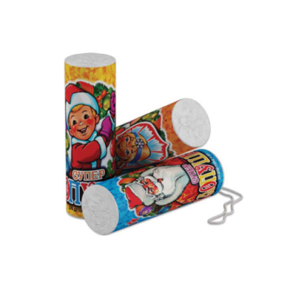 Супер с серпантином Хлопушки купить в Красногородске | krasnogorodsk.salutsklad.ru