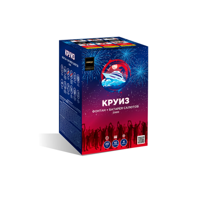 Круиз Фонтан фейерверк купить в Красногородске | krasnogorodsk.salutsklad.ru