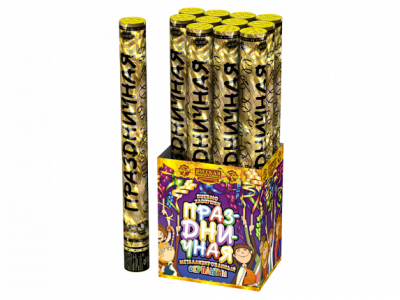 Праздничная 50 Пневматическая хлопушка купить в Красногородске | krasnogorodsk.salutsklad.ru