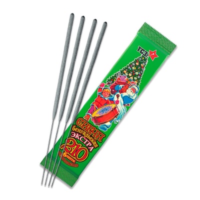 210 мм. Экстра Бенгальские огни купить в Красногородске | krasnogorodsk.salutsklad.ru