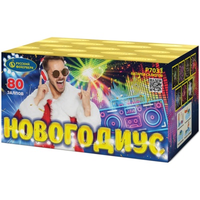 Новогодиус Фейерверк купить в Красногородске | krasnogorodsk.salutsklad.ru